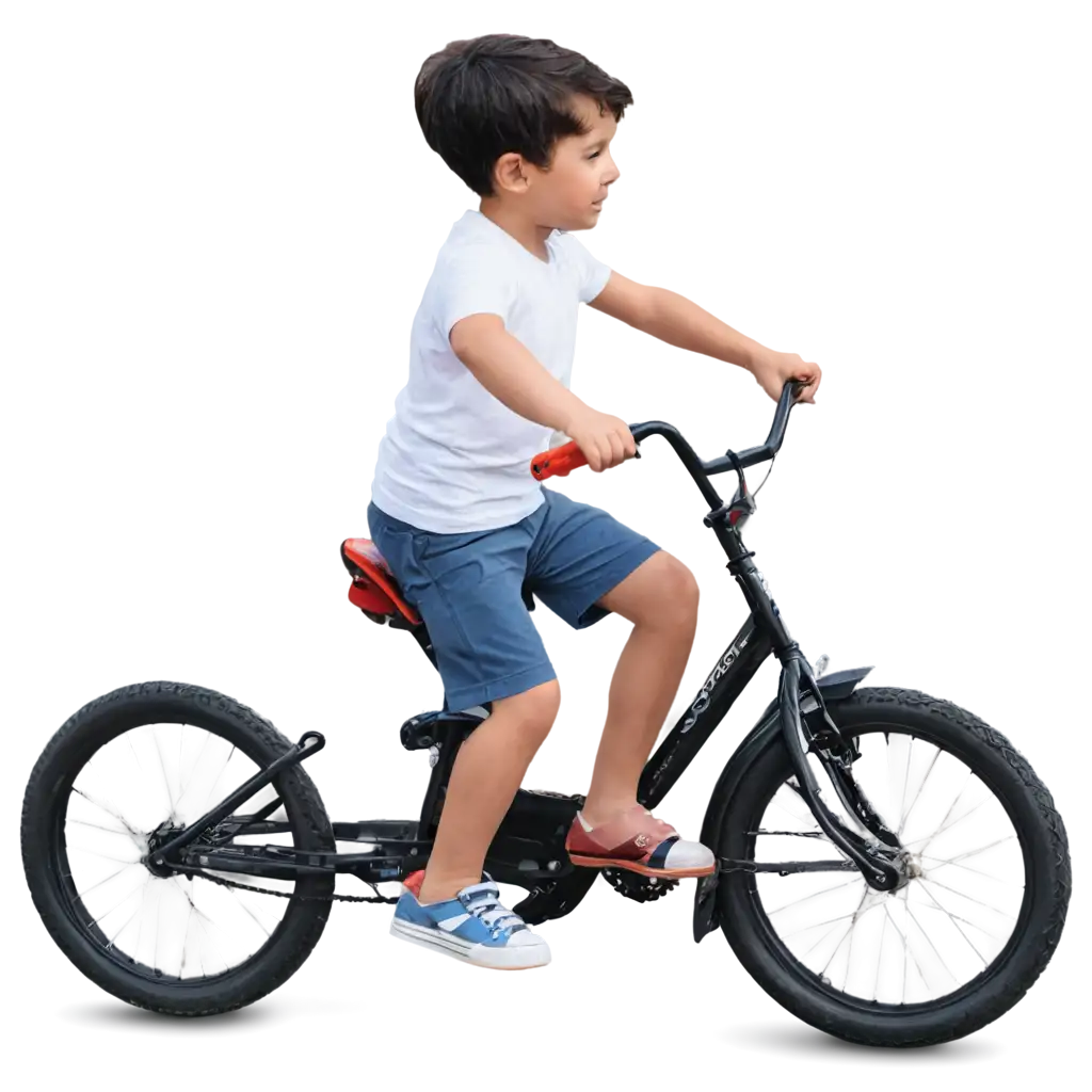 HighQuality-PNG-of-Small-Kids-Riding-Bicycle-for-Various-Creative-Uses