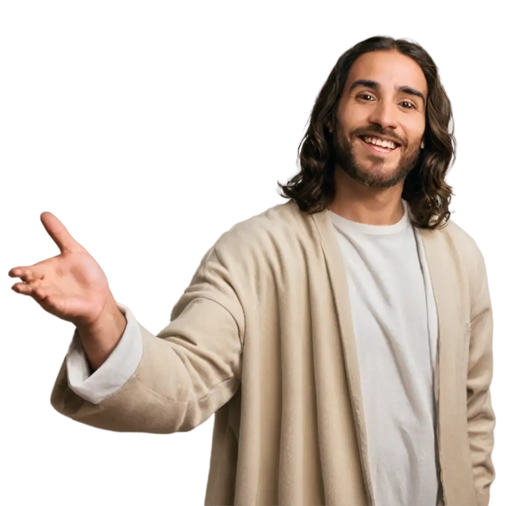 Jesus-Christ-Smiling-PNG-Image-Reverent-Portrait-with-Modern-Appeal