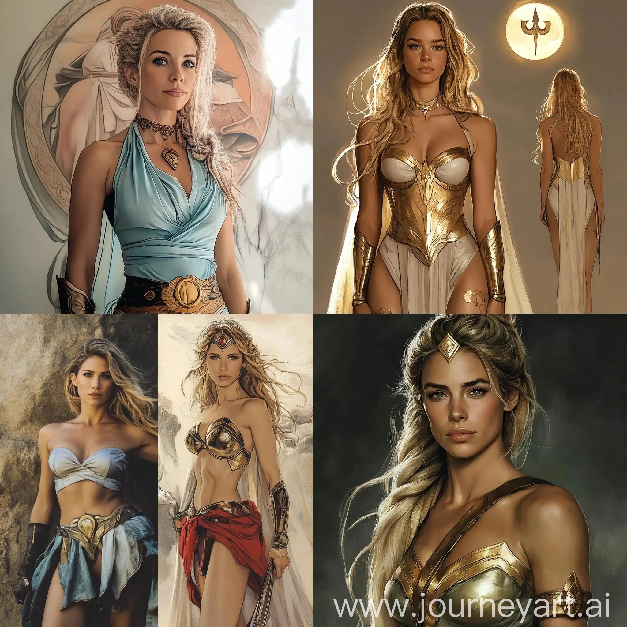 Laura-Bailey-as-AphroditeInspired-Superhero