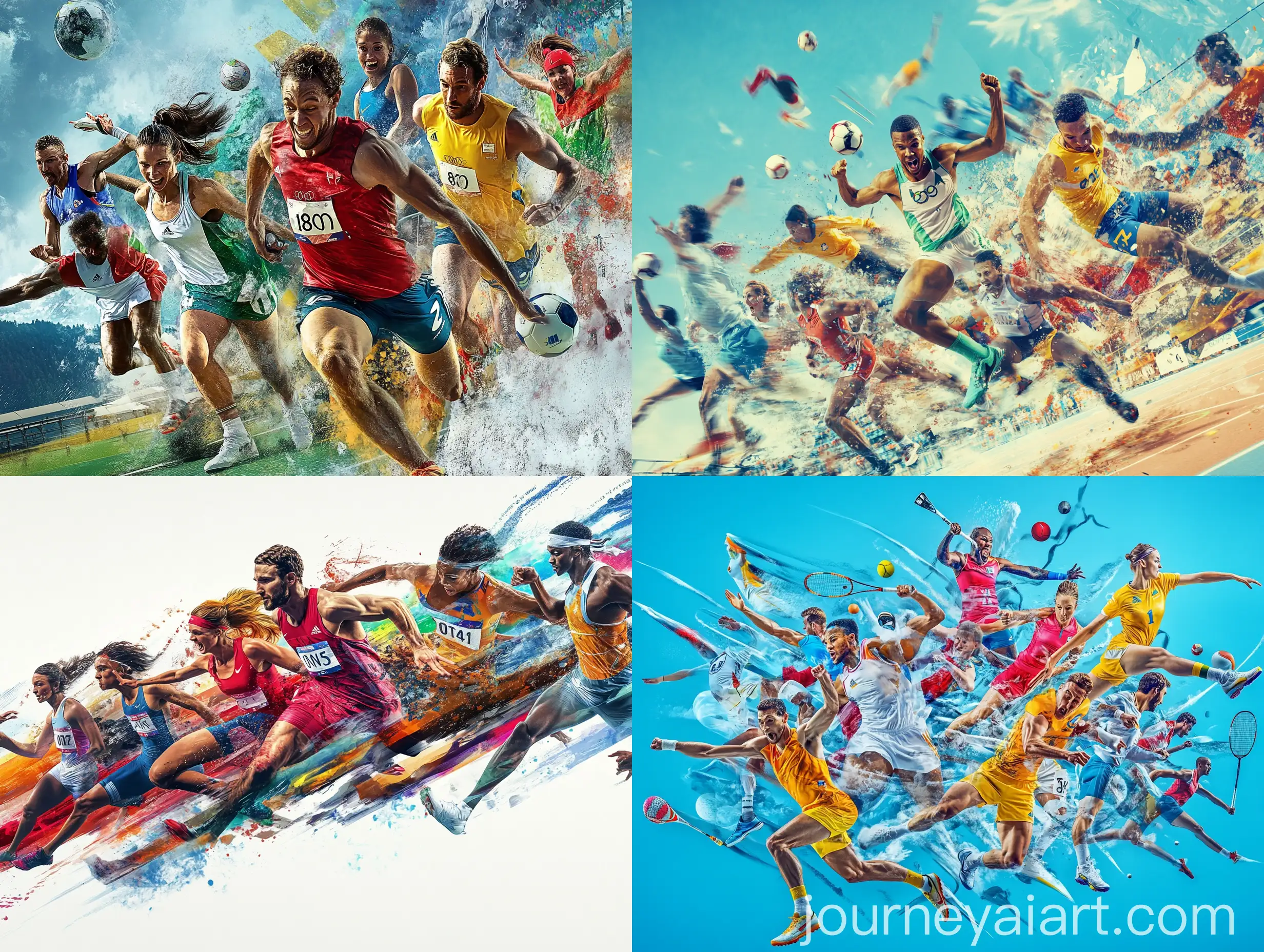 Creative-Montage-of-Outdoor-Team-and-Singles-Sports-Events-in-Olympics
