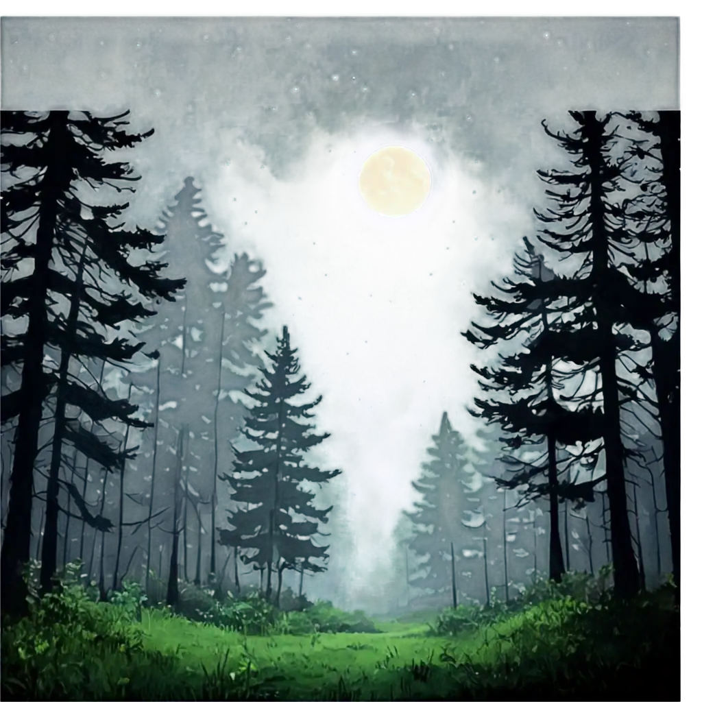 Night-Forest-PNG-Image-Enchanting-Scene-for-Digital-Art-and-Backgrounds