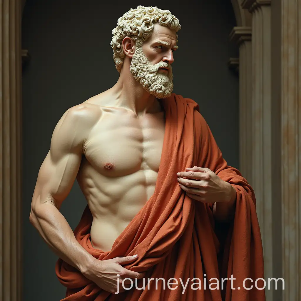 Ancient-Greek-Philosopher-in-Thoughtful-Pose