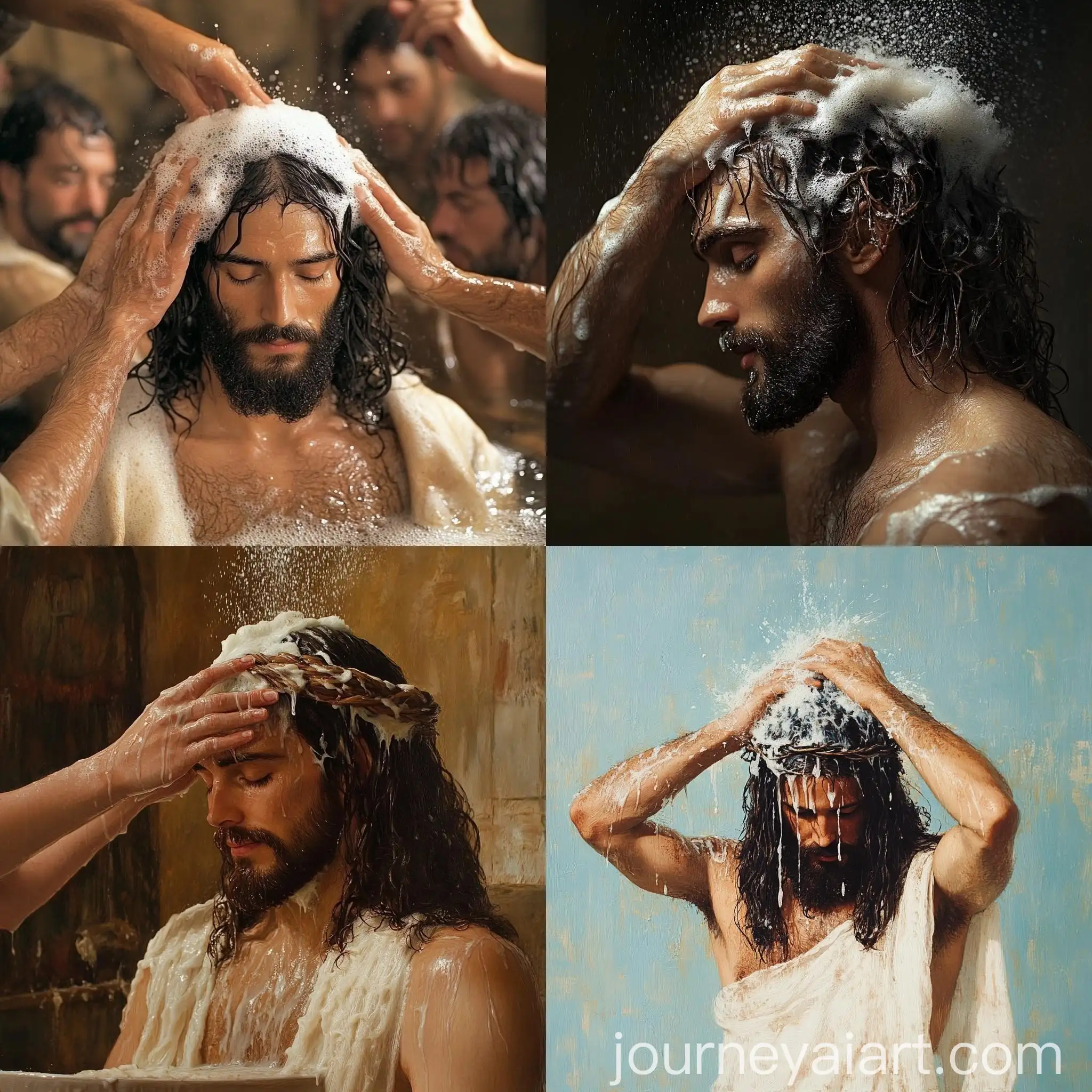 Sponsorship-by-Jesus-Vibrant-Shampoo-Advertisement