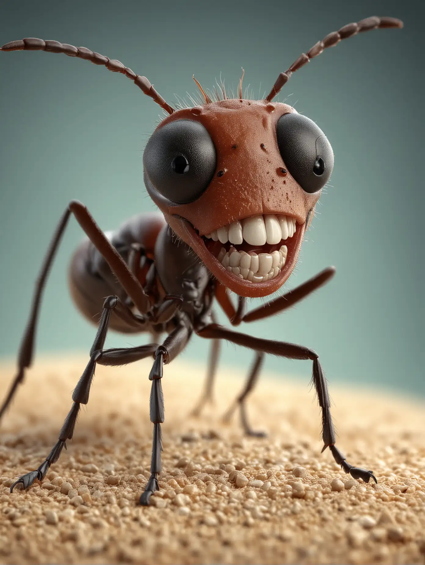 3D-Ant-Microscopic-View-with-a-Wide-Grin