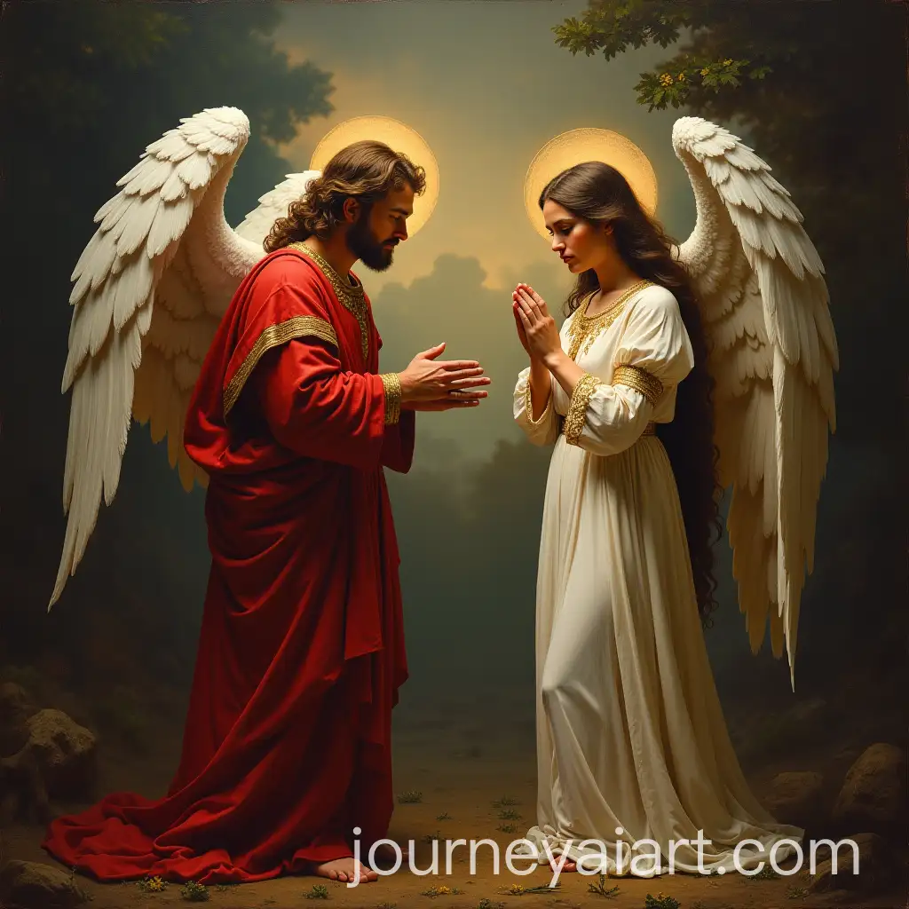 The-Angel-Gabriel-Warns-Maria-of-Her-Pregnancy