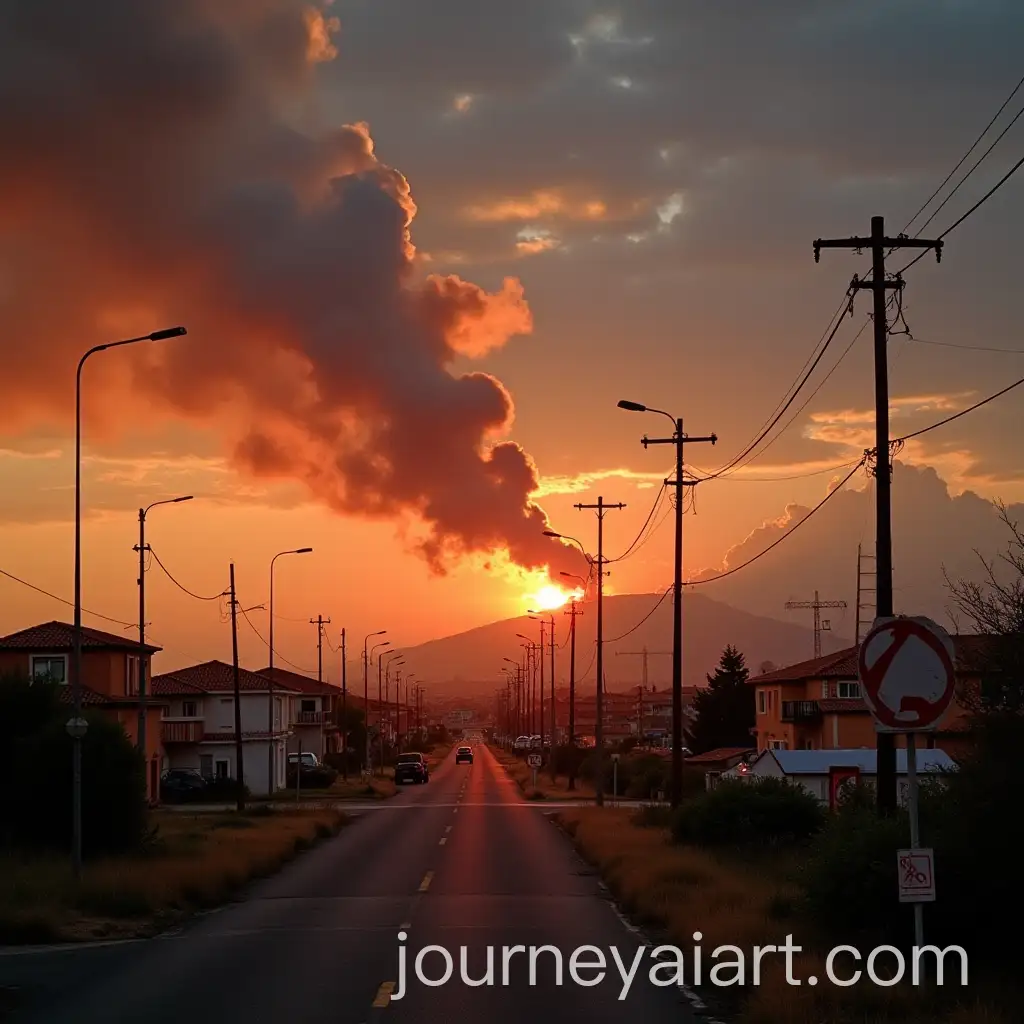 Fiery-Almera-Landscape-with-Flames-and-Smoke