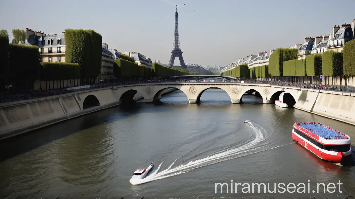 Paris Olympics Opening Seine River Becomes Grand Stage