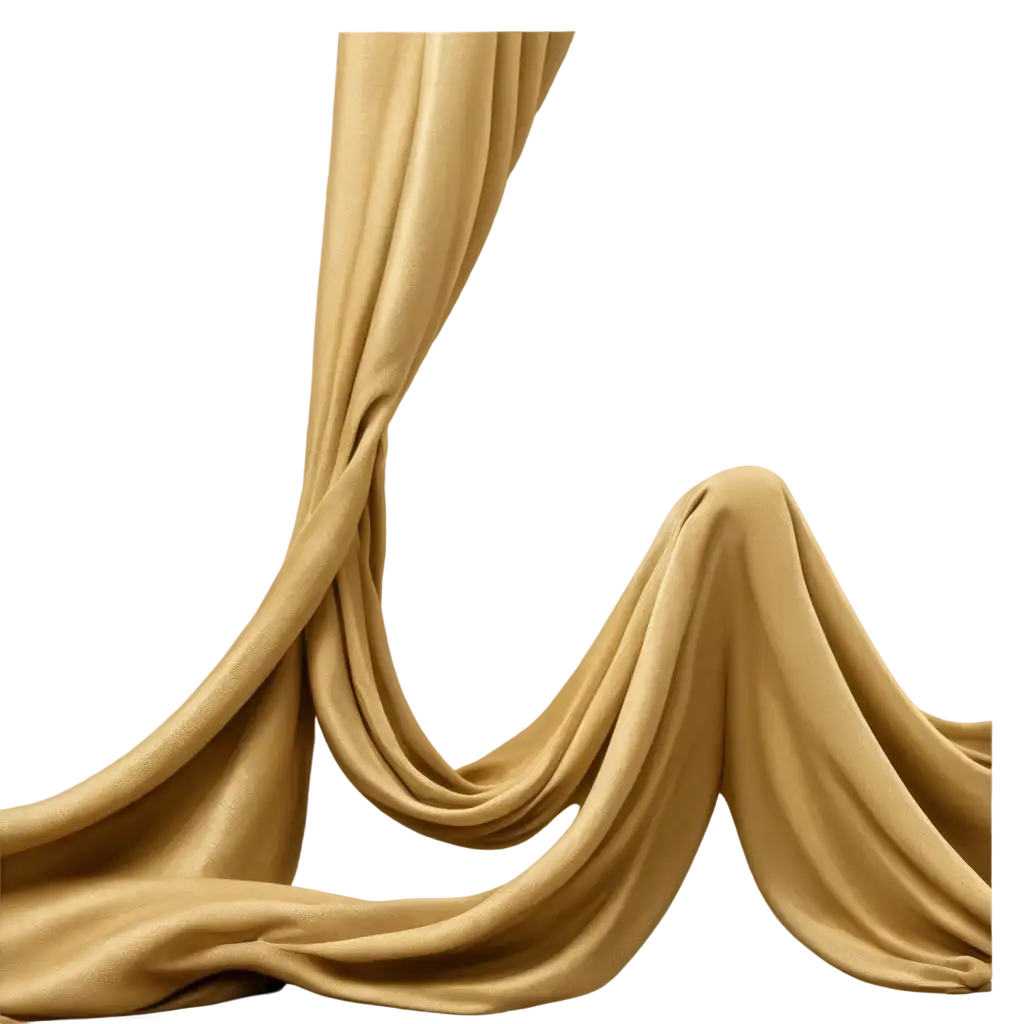 Golden-Cloth-Flow-PNG-Image-Elegance-in-Digital-Artistry