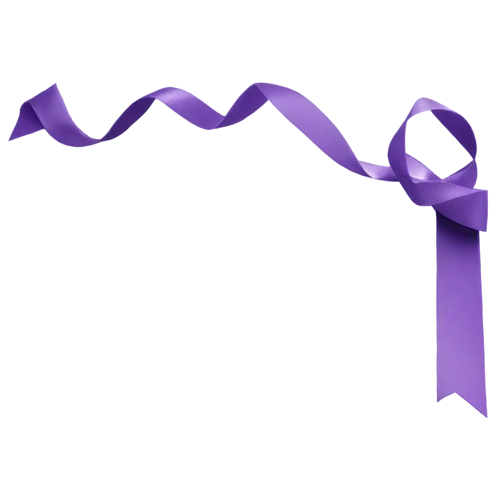 Stunning-Violet-Vector-Ribbon-PNG-for-HighQuality-Visuals