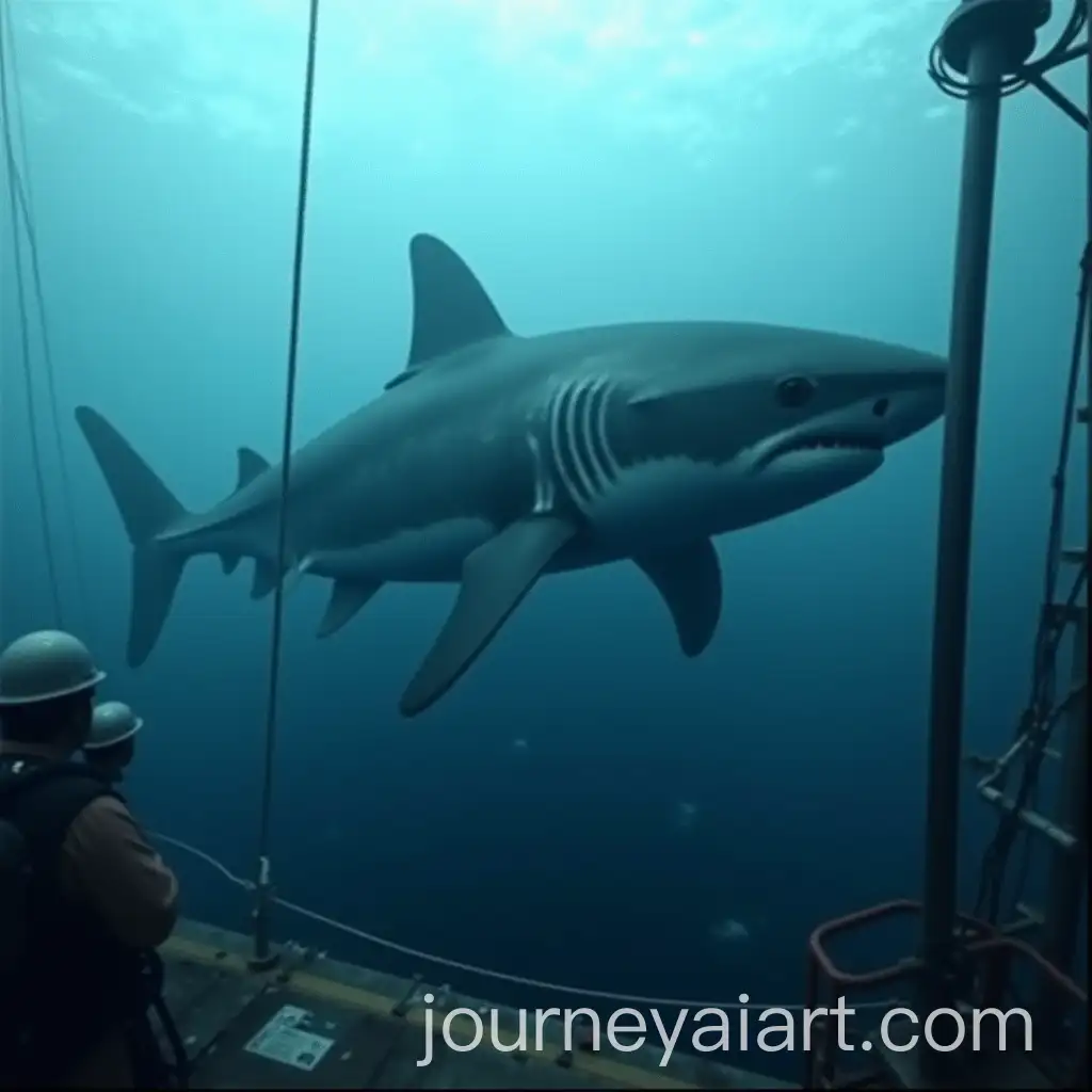 Megalodon-Shark-Silhouette-Viewed-from-an-Oil-Platform
