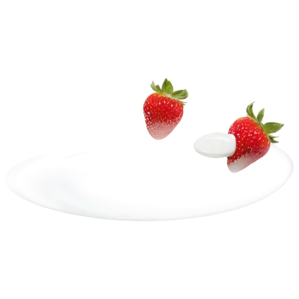 HighQuality-PNG-Image-of-Milk-and-Strawberries-Freshness-Captured-in-Every-Pixel