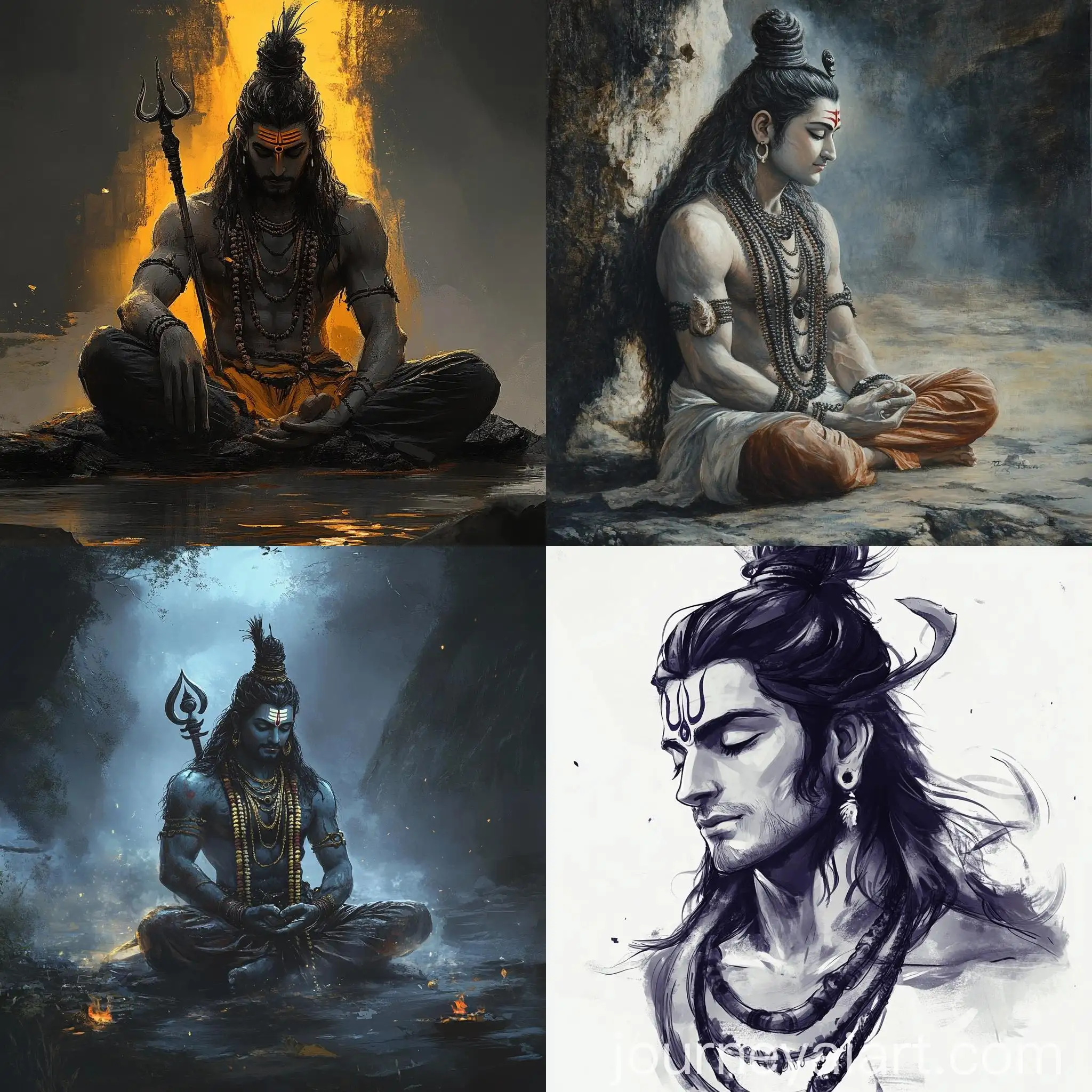 Mystical-Portrait-of-Lord-Shiva