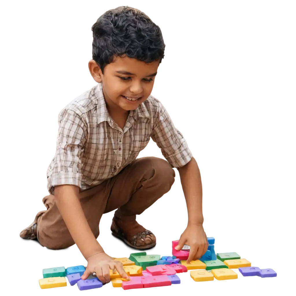 PNG-Image-of-an-Indian-Kid-Playing-with-Alphabets-Creative-and-Educational-Visual-Content