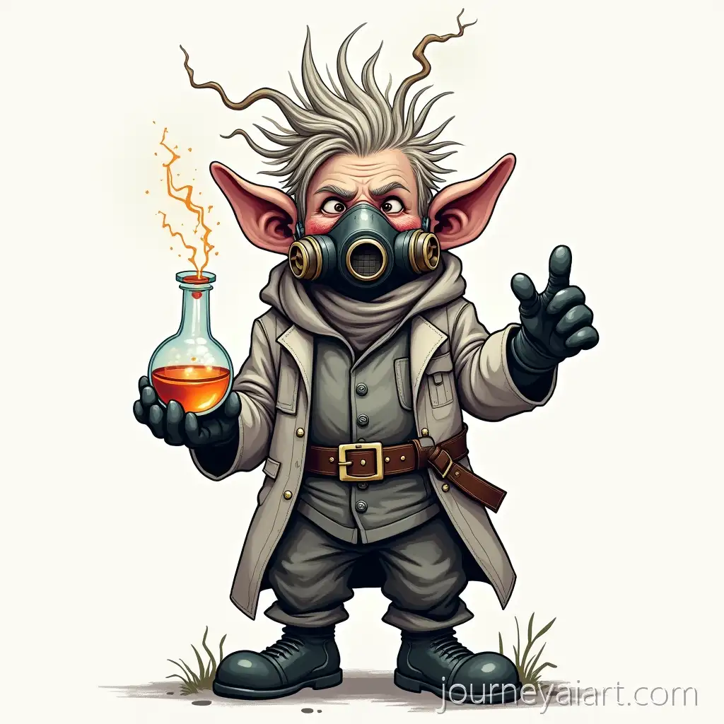 Crazy-Scientist-Gnome-with-Electrified-Hair-and-Gas-Mask-Holding-Flask