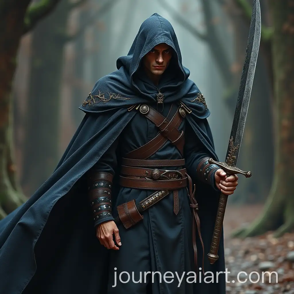 Mature-Human-Warlock-Holding-a-Dagger-in-Niji-Style