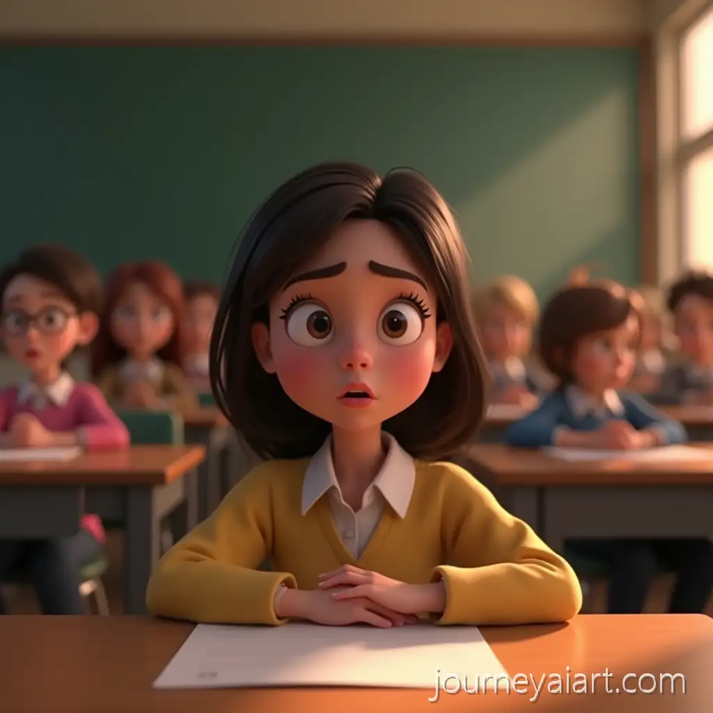 HyperRealistic-3D-Animated-Scene-of-Student-Experiencing-Classroom-Embarrassment
