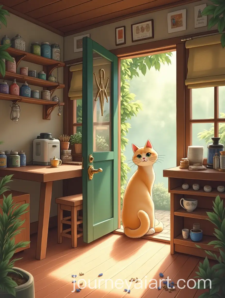 Studio-GhibliInspired-Coffee-House-Cat-Sanctuary