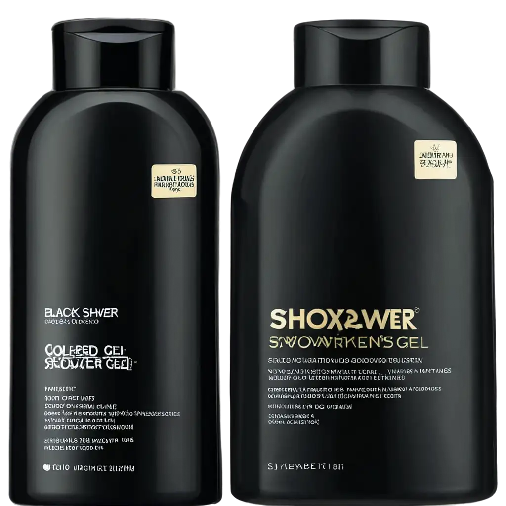 Black-Colored-Mens-Shower-Gel-Bottle-PNG-Image-for-HighQuality-Visuals