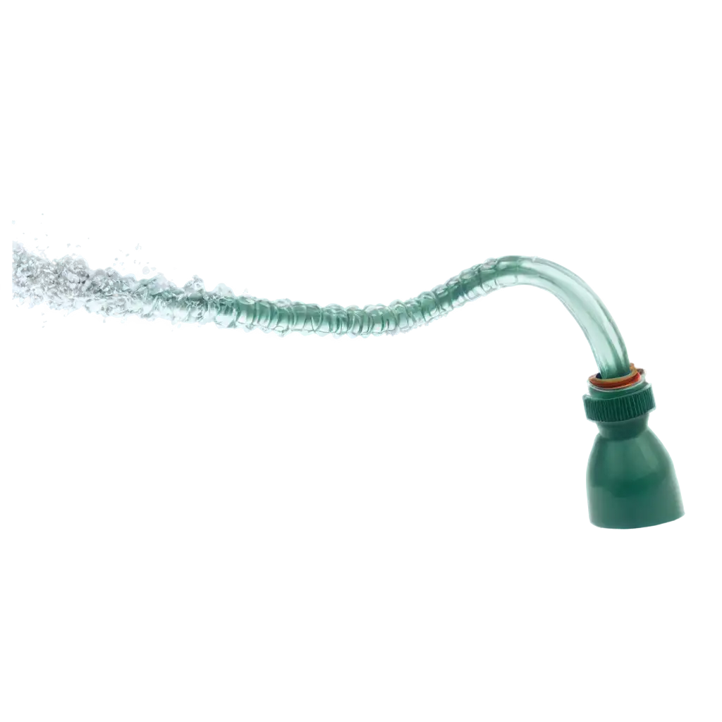 HighQuality-PNG-Image-of-Water-Flowing-from-a-Water-Hose-Perfect-for-Clear-Visuals