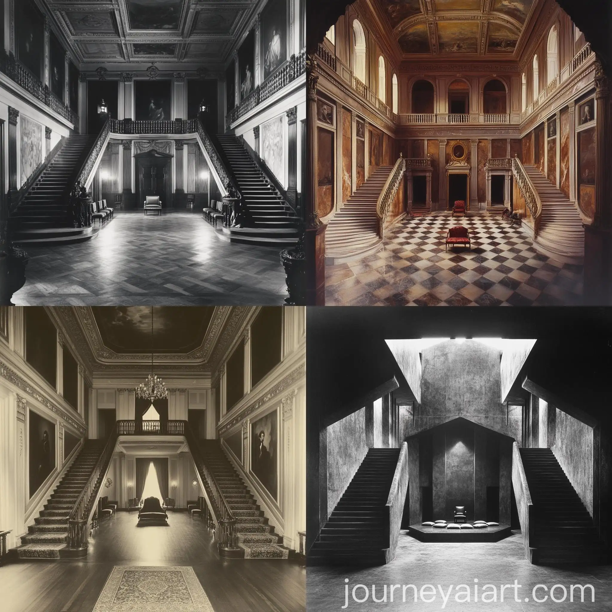 Grand-Hall-with-Staircases-and-a-Central-Throne