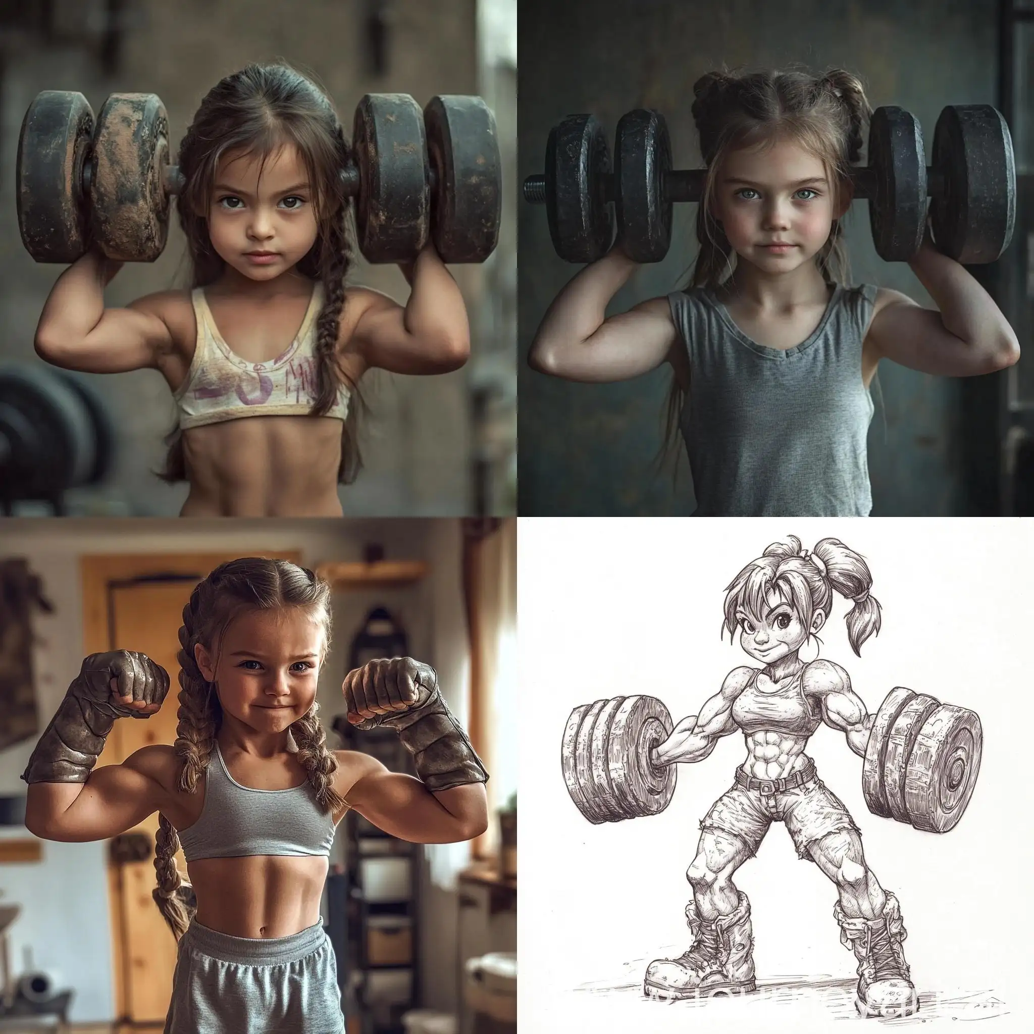 Transformation-of-a-10YearOld-Girl-into-a-Super-Muscular-Monster