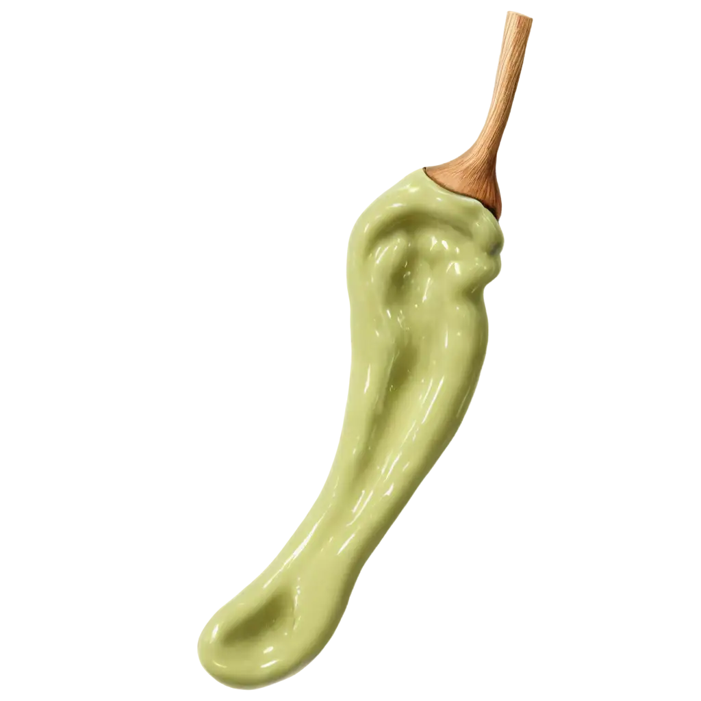 Create-Realistic-PNG-Image-of-Pistachio-Sauce-Melting-and-Dripping