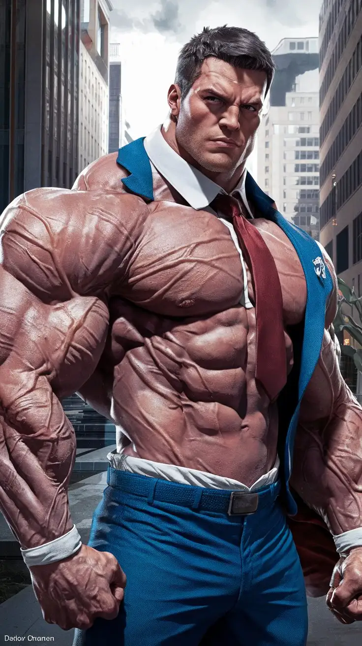 Photorealistic-Superbeing-with-Extreme-Muscular-Build