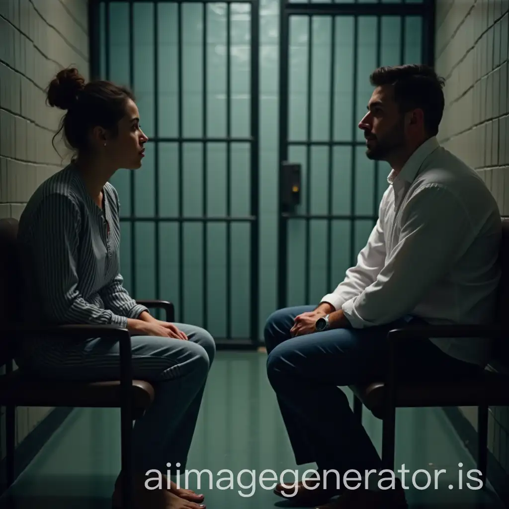 Prisoner-in-Conversation-with-Psychologist-in-Jail