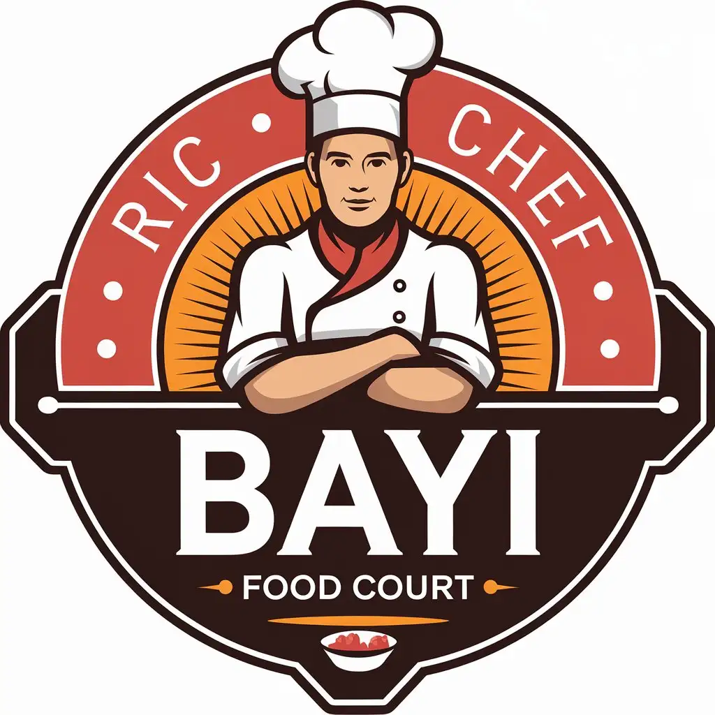 LOGO-Design-For-BAYI-Rich-Chef-Theme-with-Clear-Background