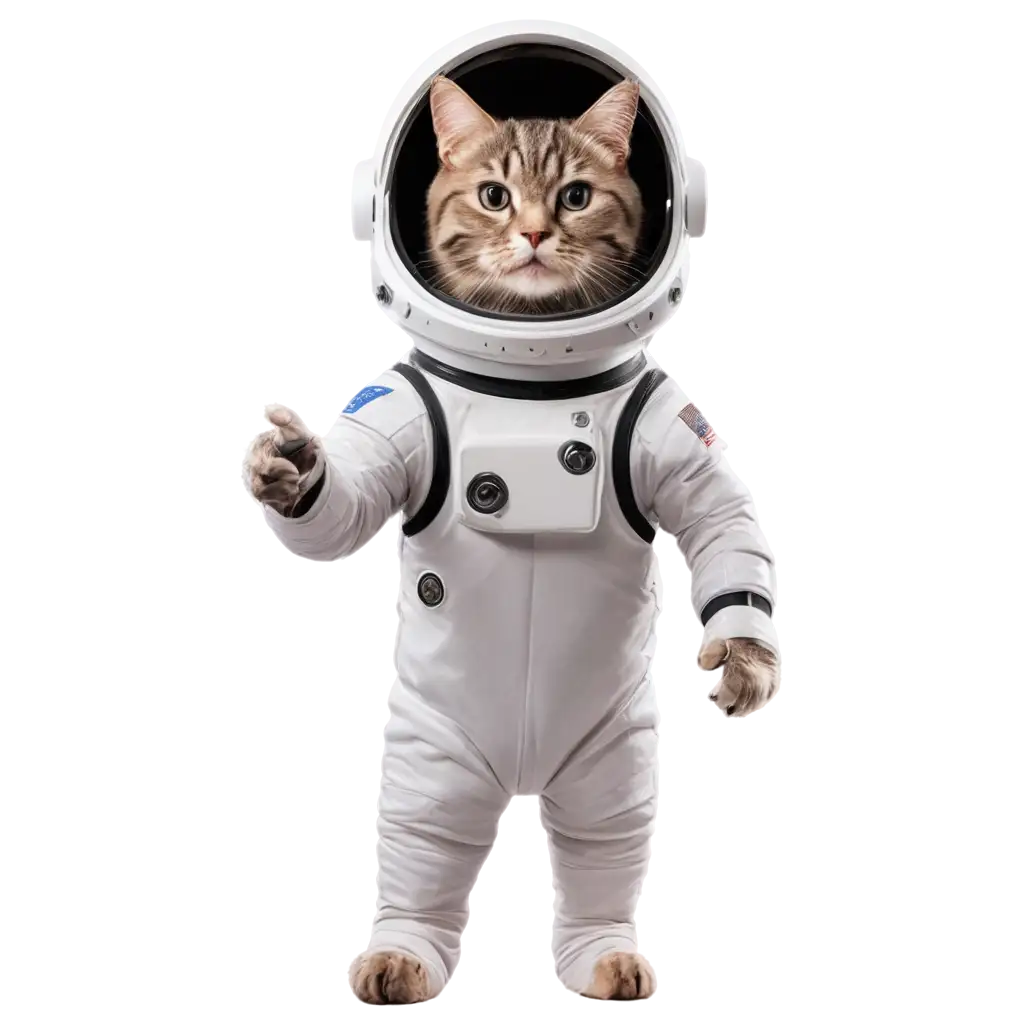 Katzen-Astronaut-PNG-Imaginative-Feline-Space-Exploration-Art