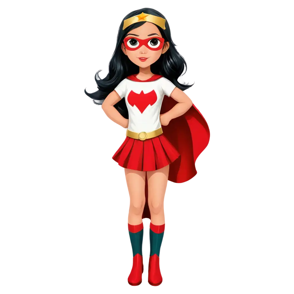 Superhero-Girl-in-Indonesian-FlagInspired-Outfit-PNG-Format-for-HighQuality-Imagery