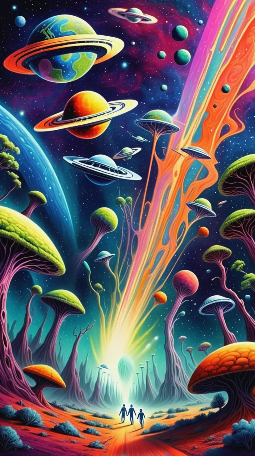 Vibrant Intergalactic Abduction of Earths Ecosystem