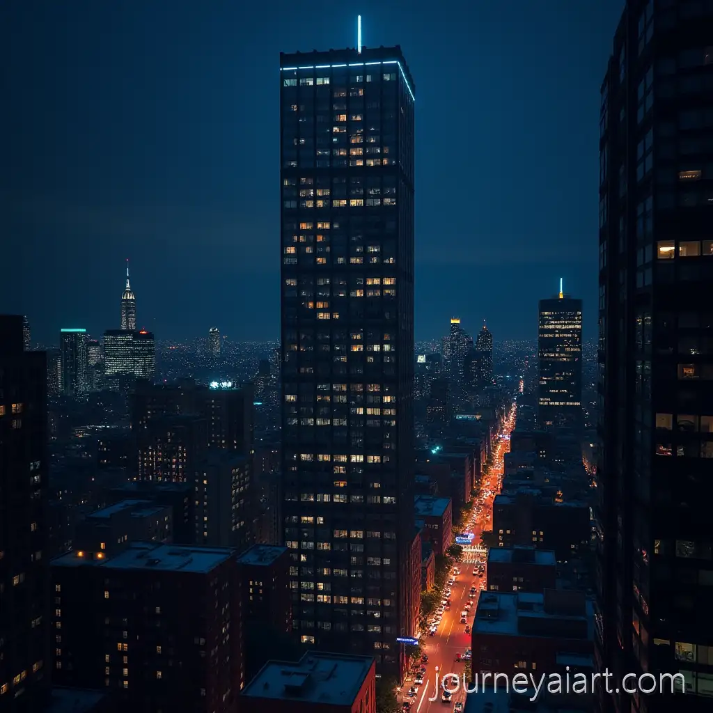 NightAI-Image-Prompt-Expansiontime-Apartment-in-a-Tall-New-York-City-Building