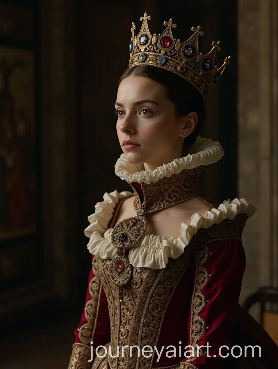 Elizabeth-The-Crowned-Daughter-of-Henry-VIII-in-Tudor-Royalty