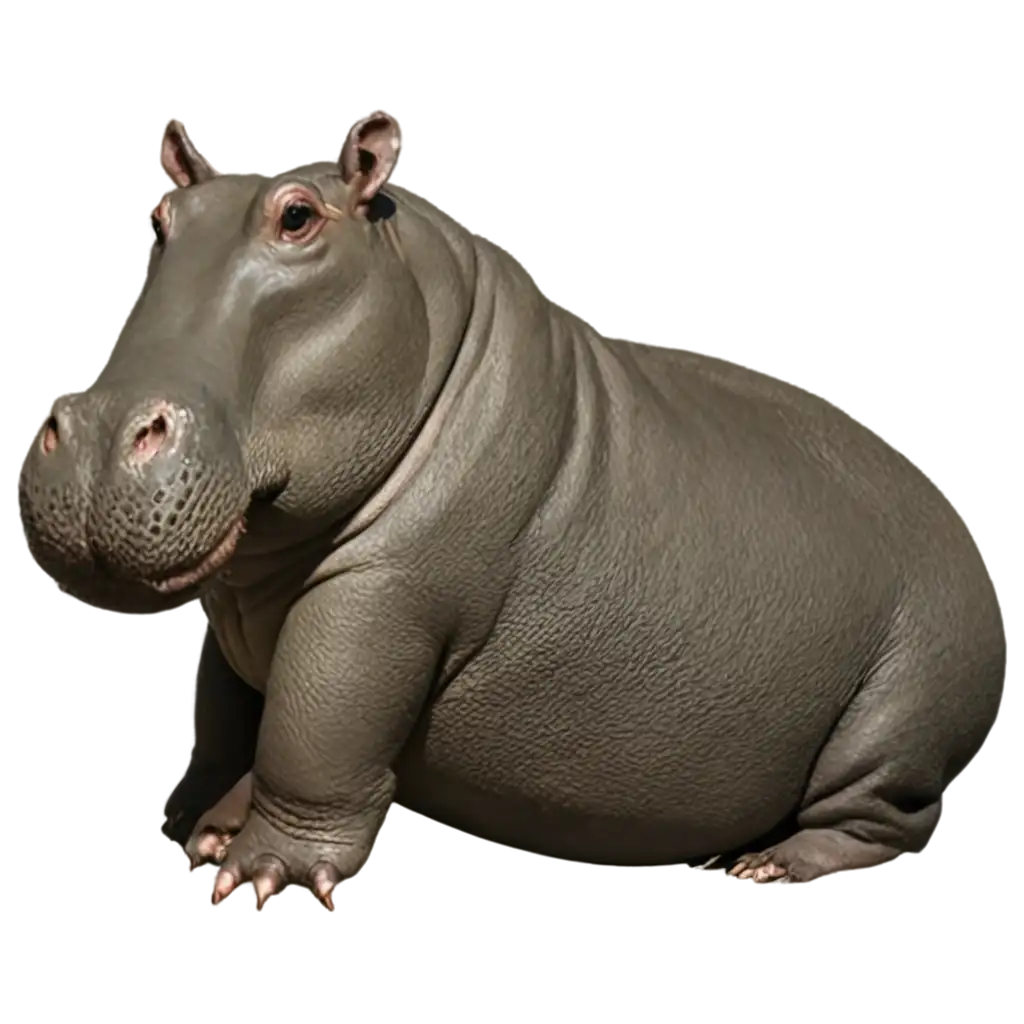 HighQuality-Hippo-PNG-Image-for-Versatile-Applications