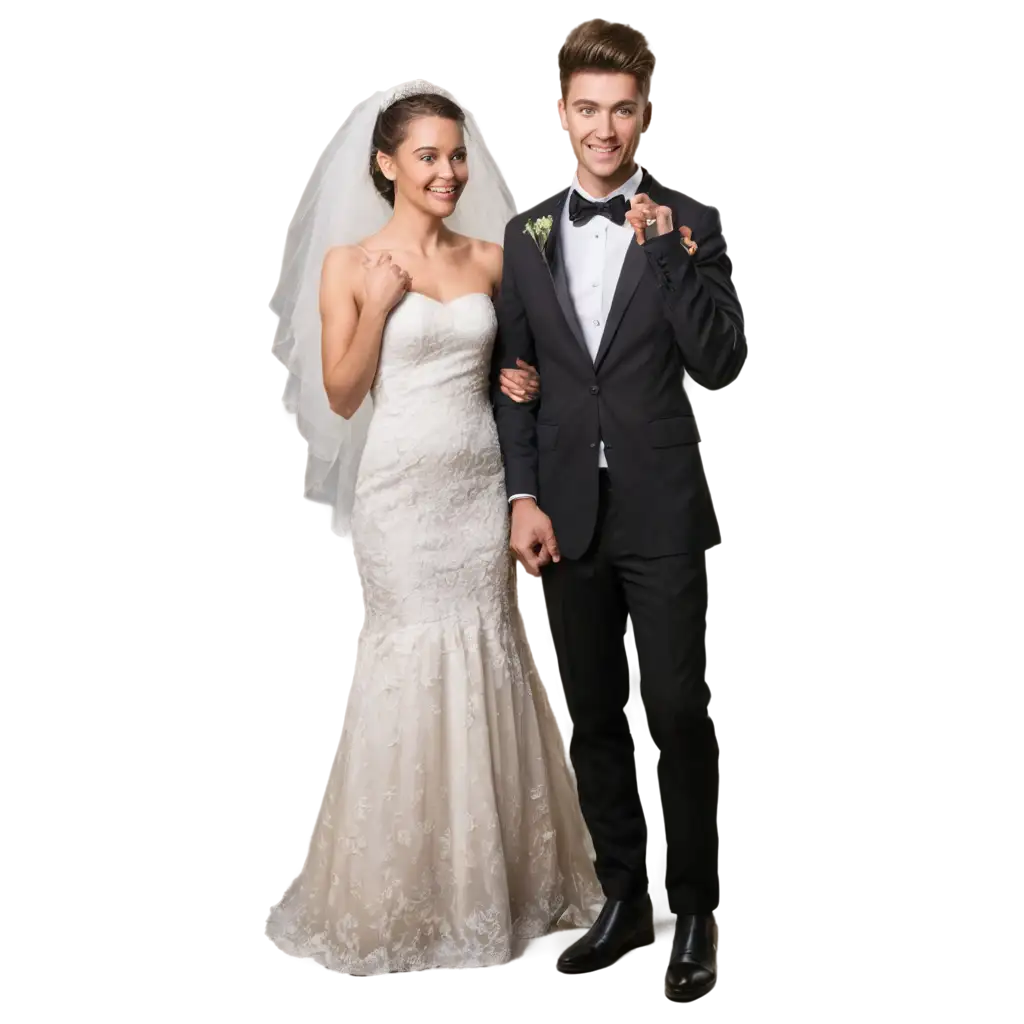 Groom-and-Bride-PNG-Image-for-WeddingThemed-Design-Projects