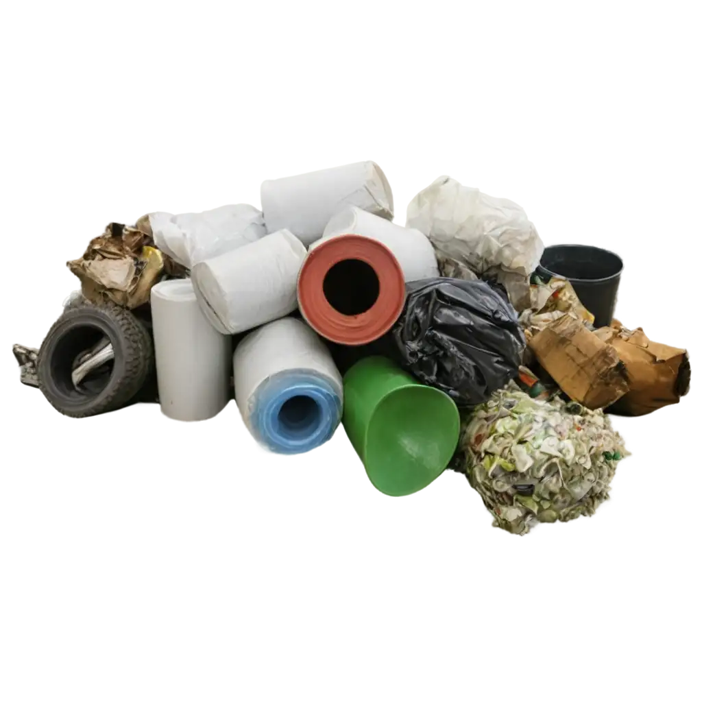 PNG-Image-of-Hazardous-and-Medical-Waste-Piled-with-Various-Materials-for-Environmental-Awareness