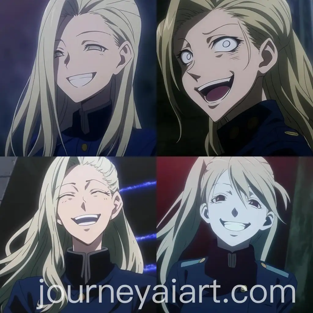 Smiling-Girl-in-Jujutsu-Kaisen-Uniform-with-Heterochromatic-Eyes