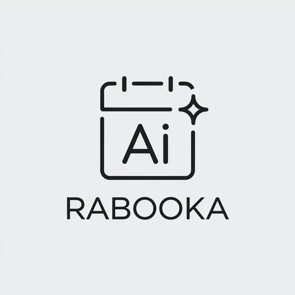 LOGO Design for Rabooka Calendar with Sparkle or Bot Theme for Travel Industry