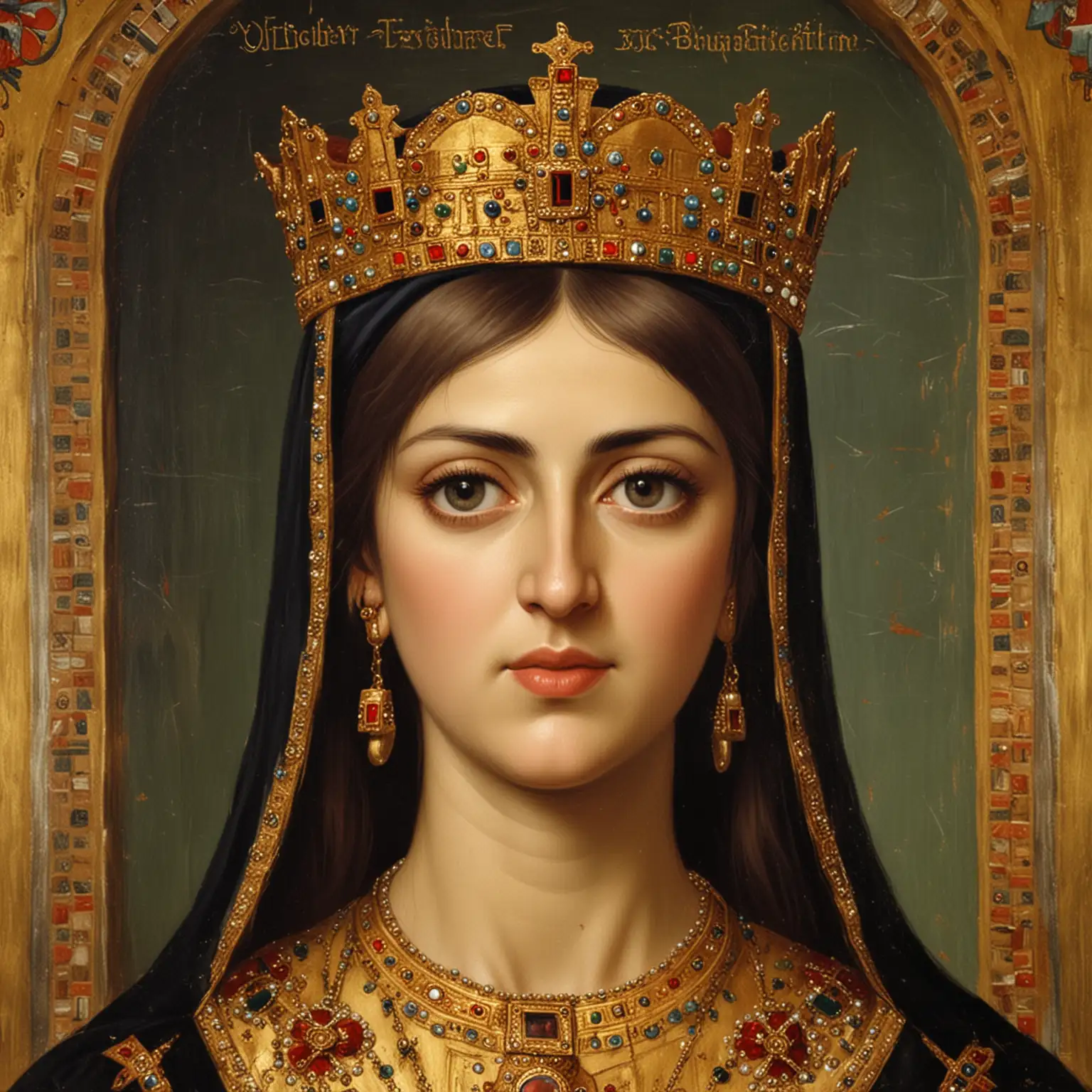 Portrait of Theodora of Byzantine Royalty