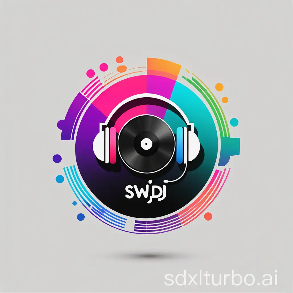 Vibrant-Logo-Design-for-SwiDJ-Music-Profile