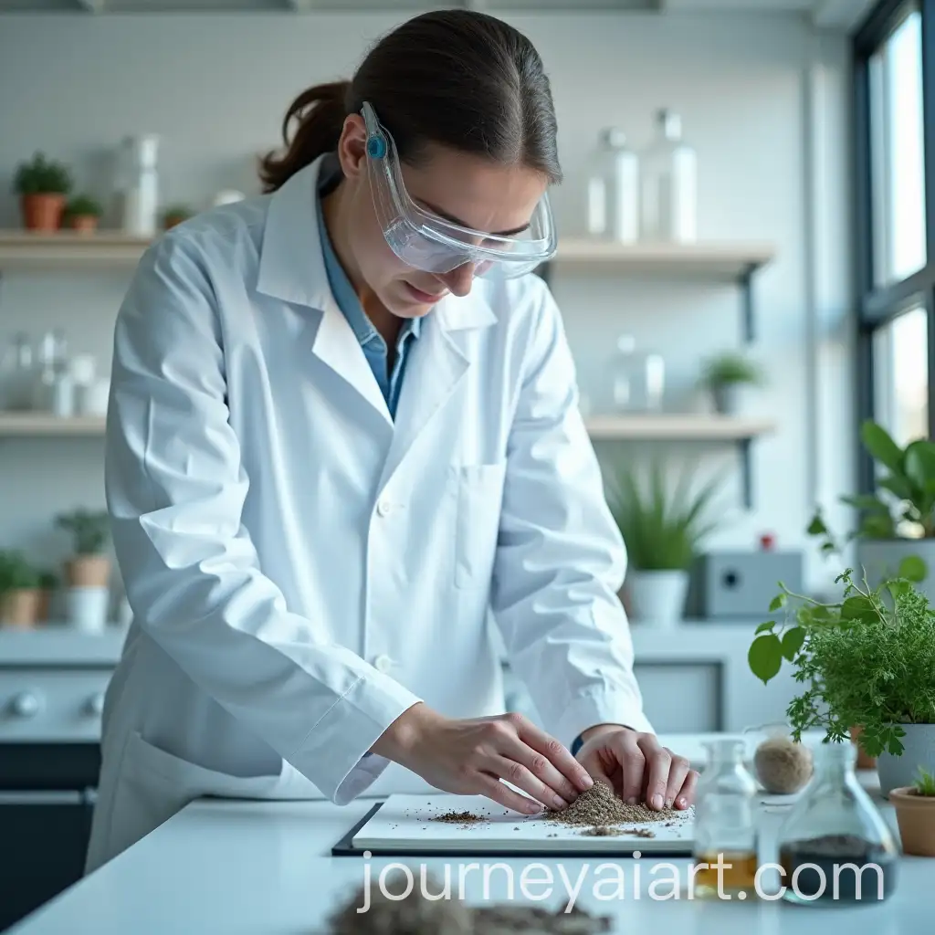 Scientist-Conducting-Research-in-a-White-Lab-with-Medical-Herbs