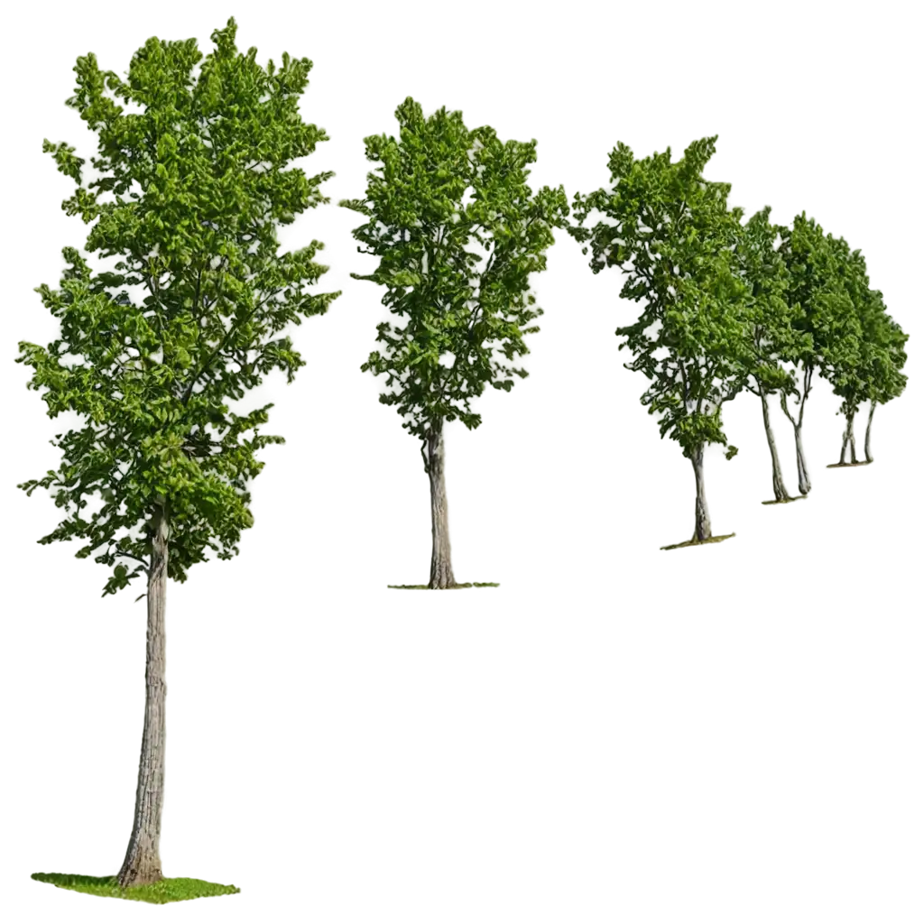 HighQuality-PNG-Image-of-a-Tree-Line-for-Versatile-Applications