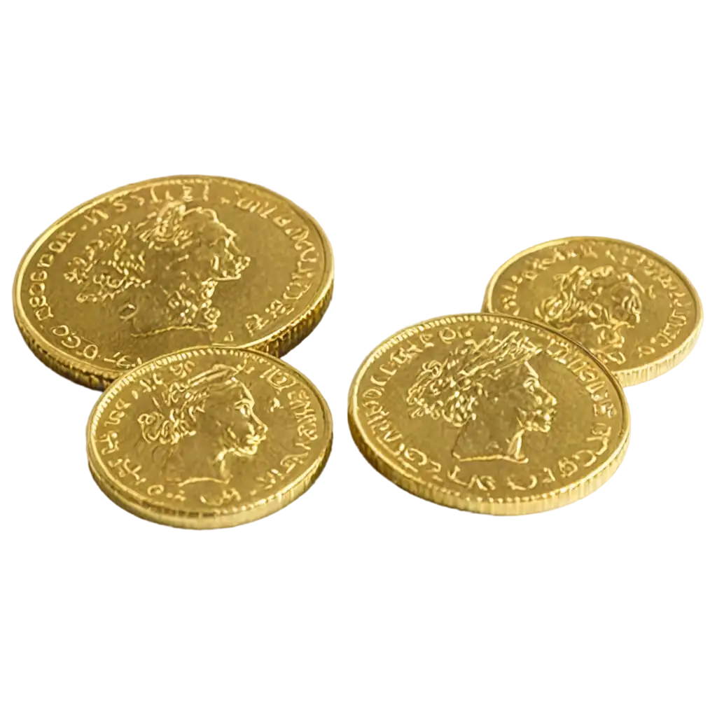 HighQuality-PNG-Image-of-Gold-Coins-A-Symbol-of-Wealth-and-Investment