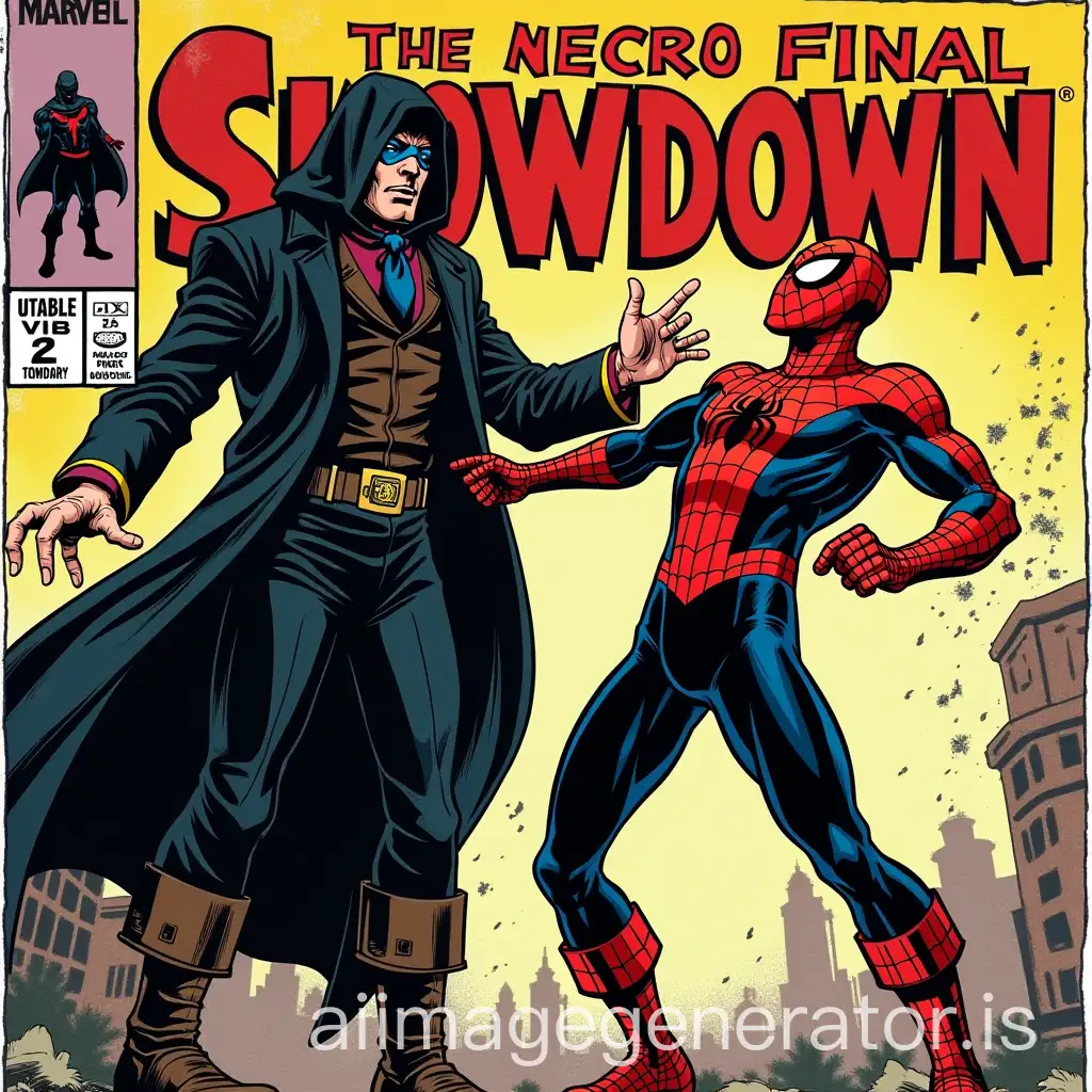 SpiderMan-vs-Necroflux-The-Final-Showdown-Comic-Book-Cover-in-1950s-Marvel-Style