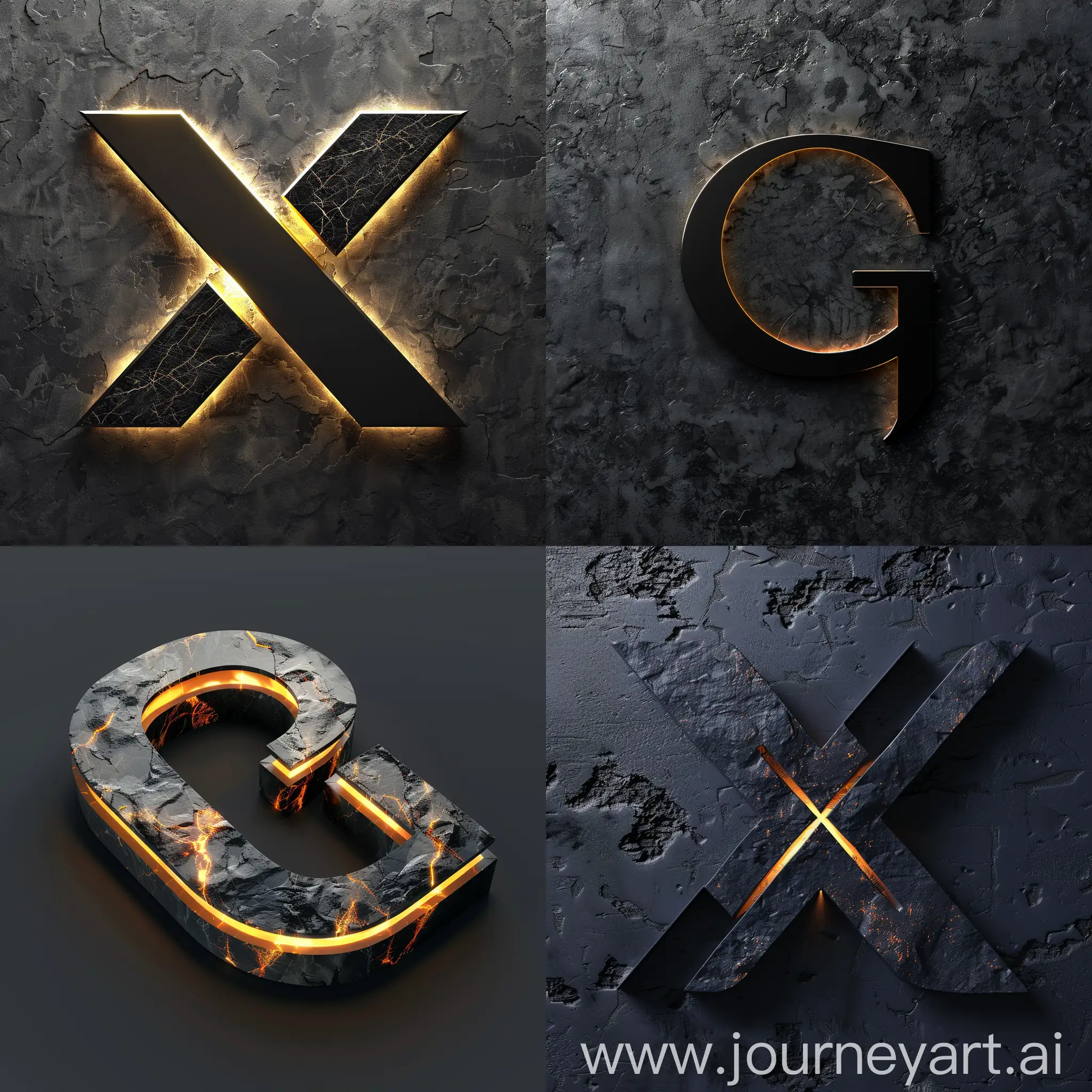 Glowing-Onyx-Logotype-with-Lighting-Effect