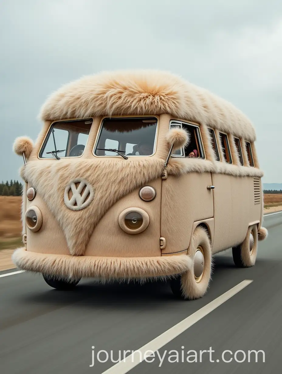 VW-Bus-Covered-in-Fluffy-Faux-Fur-for-Cozy-Road-Trips