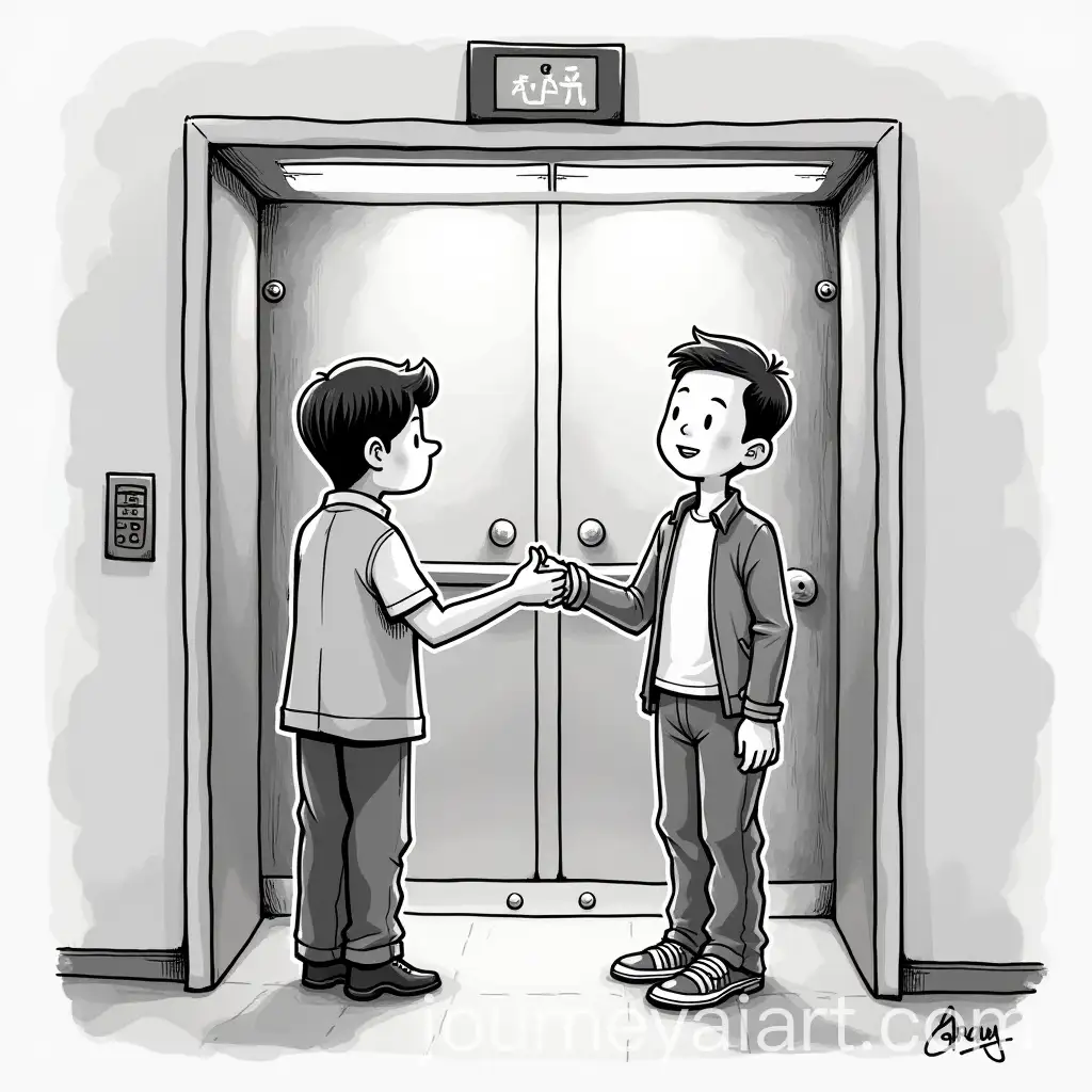 Life-Reflections-ThroughAI-Art-Prompt-Expansion-the-Elevator-Metaphor