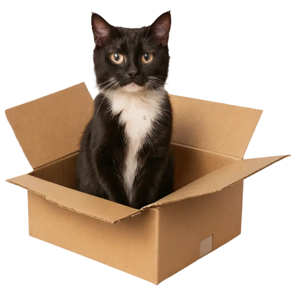 Adorable-Cat-in-a-Box-PNG-Image-for-Clear-Detail-and-Quality