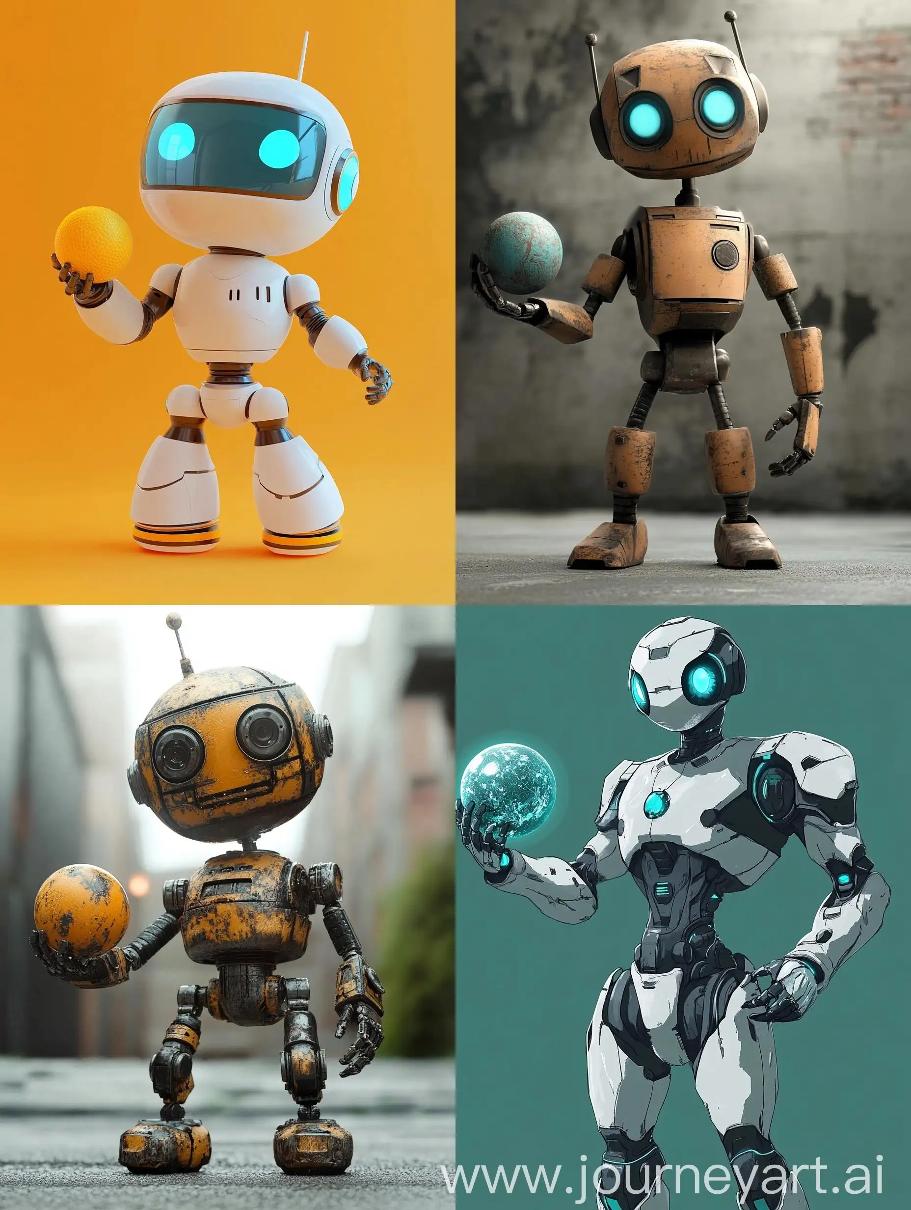 Friendly-Robot-Holding-Ball-in-Playful-Interaction